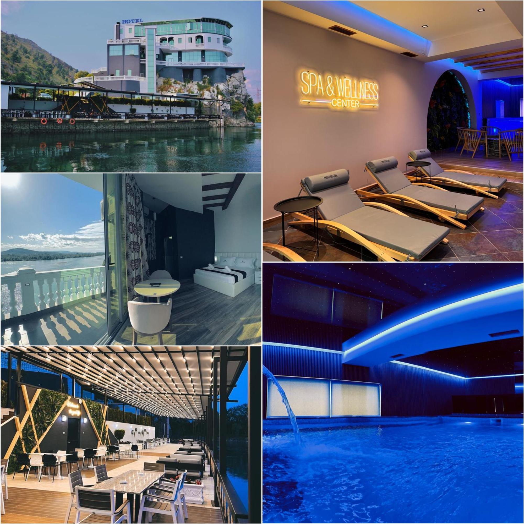 Prince Of Lake Hotel Shkoder Bagian luar foto